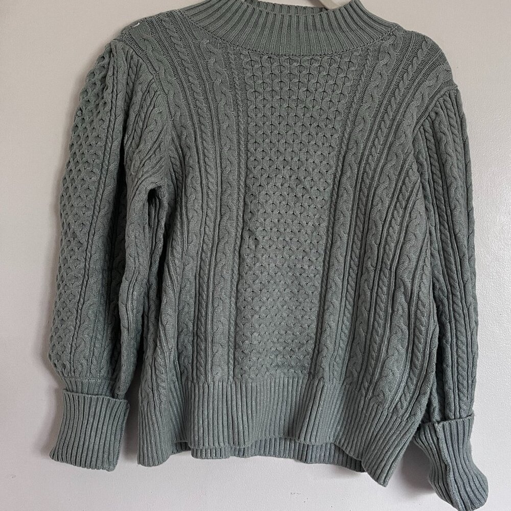 Industry fall/spring cable knit sweater